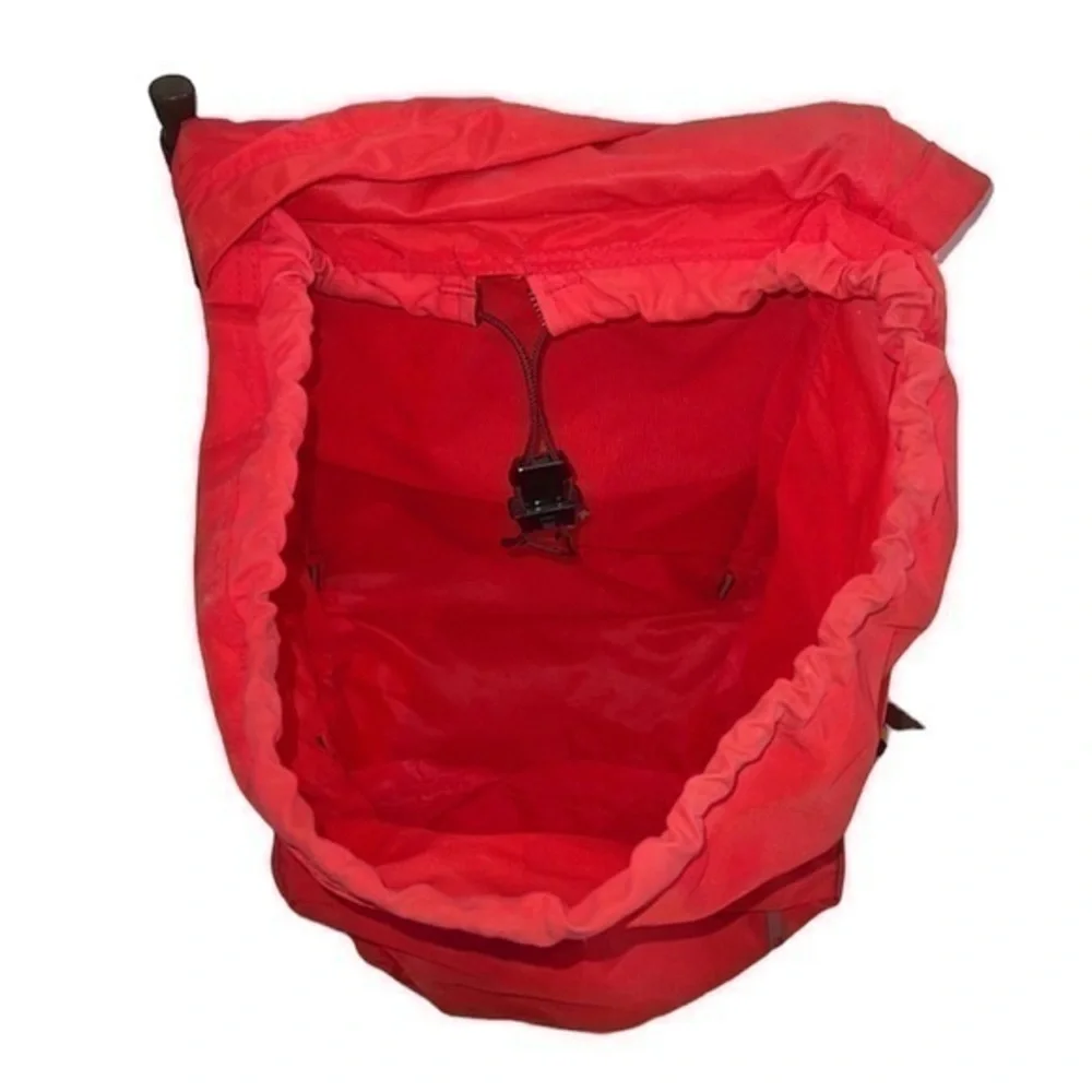 Bergans Of Norway Vintage 1970’s Norwegian Red Nylon Hiking Rucksack‎ Backpack
